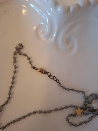 Collana rosario con ciondolo