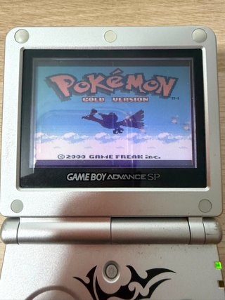 Pokémon Gold Version GBC original apenas jogo