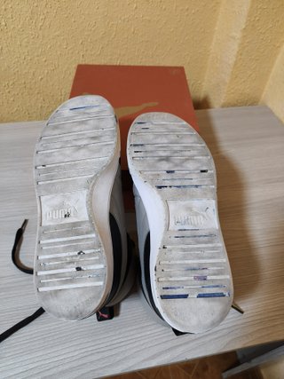 Puma Caven Mid SD Negras Gris Talla 42