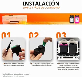 WOWTONER 62XL Nero TriColor XL HP OfficeJet 200