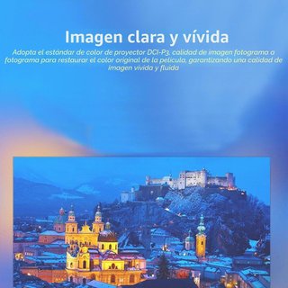 VBESTLIFE Mini Proyector 1080p Portátil HDMI