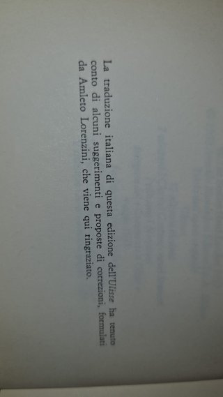 Ulisse - James Joyce  Oscar Mondadori traduzione D
