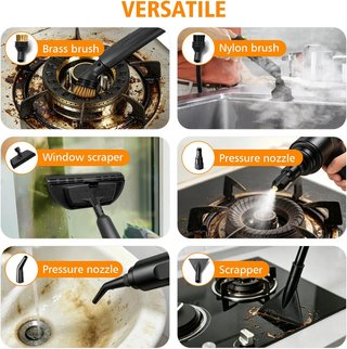 LIROPAU Vaporetta Mano 1,6L 3Niveles 105C 9Acc