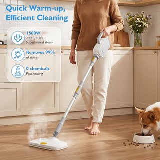 LIROPAU Vaporetta Mano 9en1 1500W 140ºC 500ml