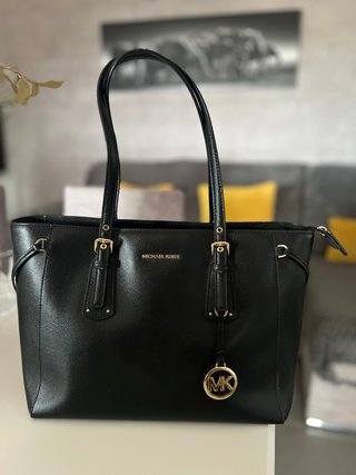 Bolso Michael Kors Piel Negro Grande Viaje