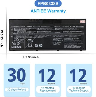 ANTIEE FPB0338S Batería 50Wh 15.4V Fujitsu T937