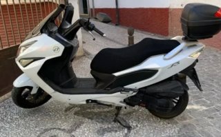 Daelim S3 125cc Blanca