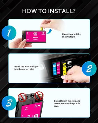 INK4U 937e con Chip HP OfficeJet Pro 9730