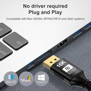 CHENLENIC Cable Mini DisplayPort a DisplayPort 3m