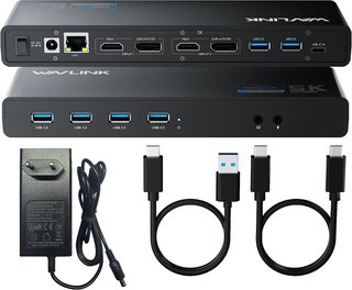 WAVLINK WL-UG69DK1 Estación Acoplamiento HDMI DP