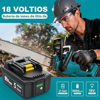 MoeuGreenBattX Batería Makita 18V 5000mAh BL1850B