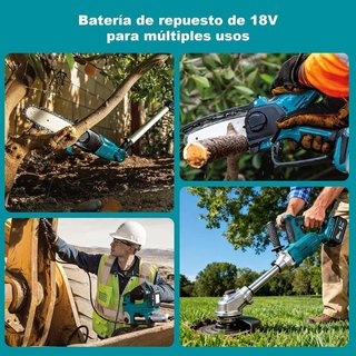 MoeuGreenBattX Batería Makita 18V 5000mAh BL1850B