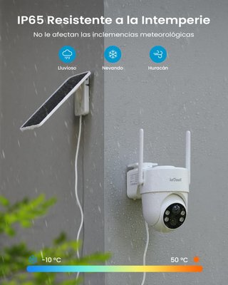 Cámara de seguridad exterior ieGeek 2K/3MP