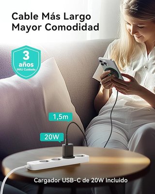 INUI Cargador Inalámbrico 15W Qi2