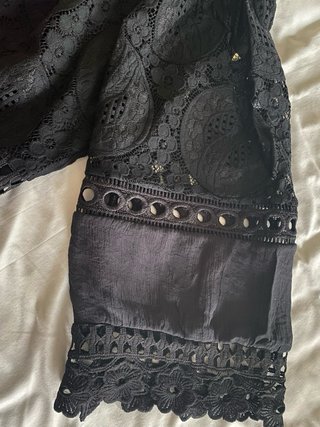 Abito donna pizzo nero taglia unica