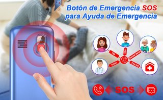 Tosaju Uleway 4G Teléfono Móvil para Mayores
