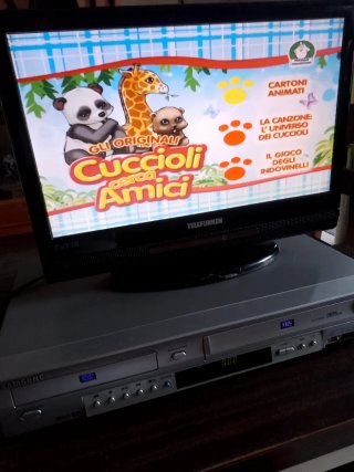 Samsung Lettore DVD VCR Combo