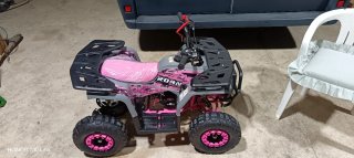 Quad infantil gasolina 2t.