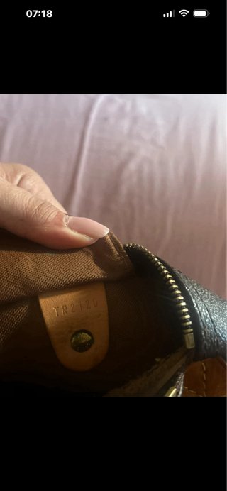 Borsa Louis Vuitton marrone e oro