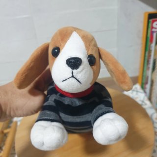 Estuche perro peluche suave