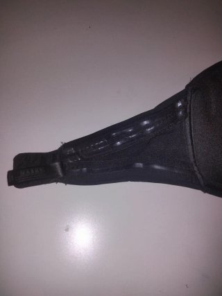 Sujetador negro sin tirantes