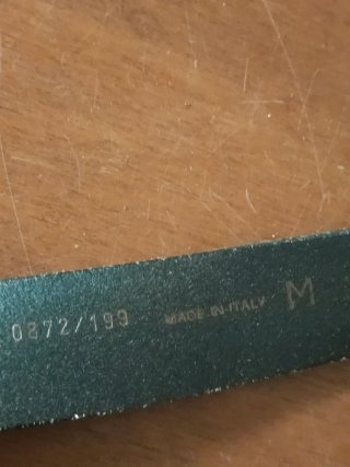 Cintura Vera Pelle Rifle Vintage