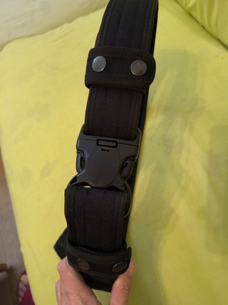 Cinturón Táctico Policial Negro Talla XL,