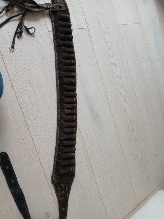 Canana de ante para cartuchos