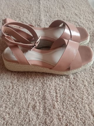 Sandalias esparto Sfera Rosas