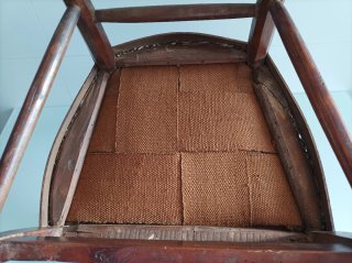 Sillón infantil antiguo madera