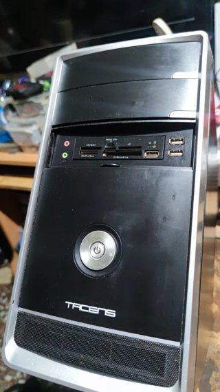 Tacens PC Sobremesa Negro/Plata