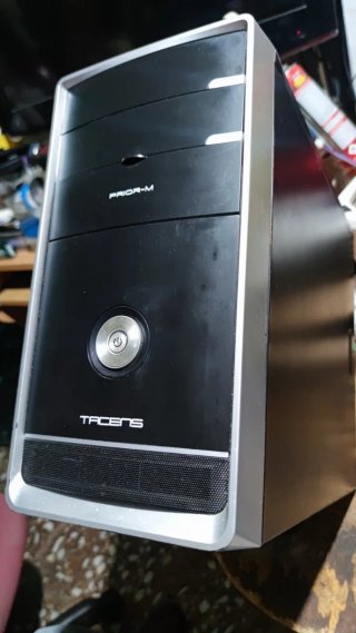 Tacens PC Sobremesa Negro/Plata