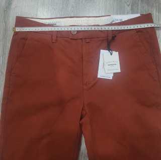 Pantalón mujer color teja Talla 48