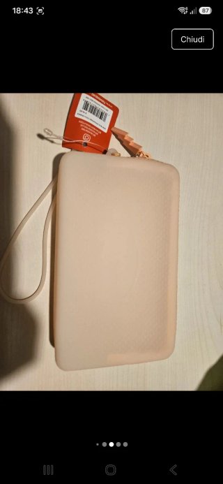 Borsetta impermeabile Havaianas beige/arancione