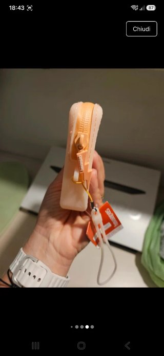 Borsetta impermeabile Havaianas beige/arancione