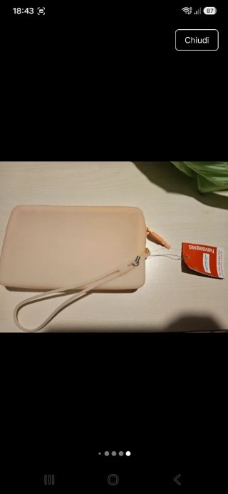 Borsetta impermeabile Havaianas beige/arancione
