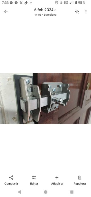 Cerradura Sobrepuestas SAG