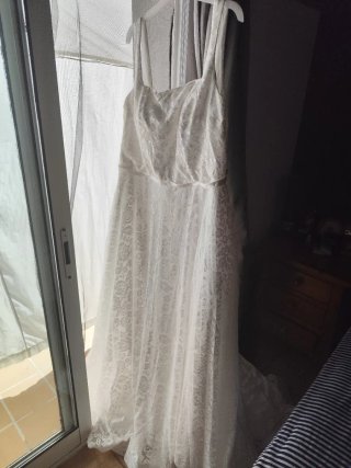 Vestido de Novia Blanco Encaje Nuevo