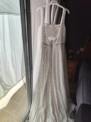 Vestido de Novia Blanco Encaje Nuevo