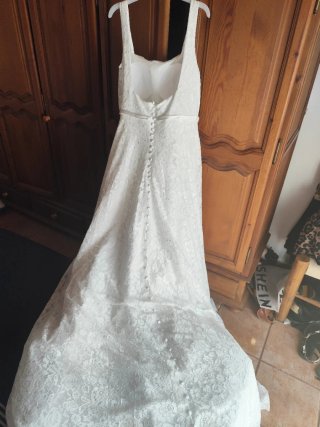 Vestido de Novia Blanco Encaje Nuevo