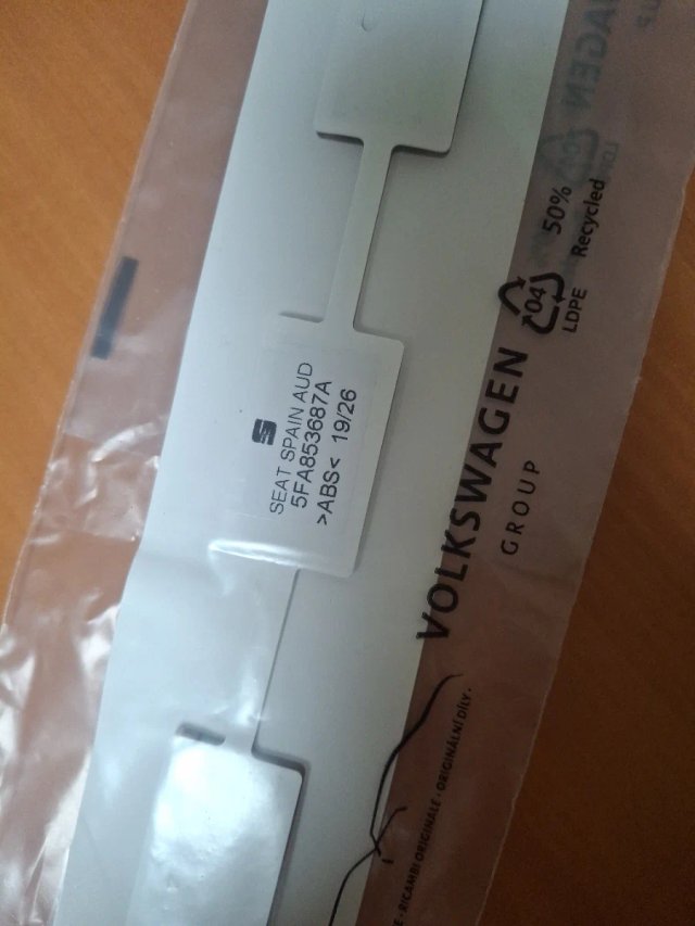 Emblema Letras CUPRA Original VAG