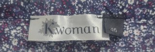 Vestido estampado floral K woman talla 46