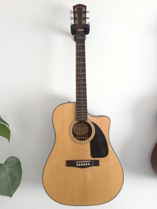 Guitarra Electroacústica Fender CD-60CE NAT-DS-V2