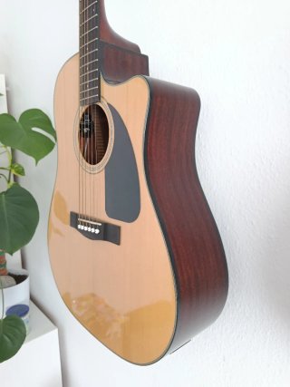 Guitarra Electroacústica Fender CD-60CE NAT-DS-V2