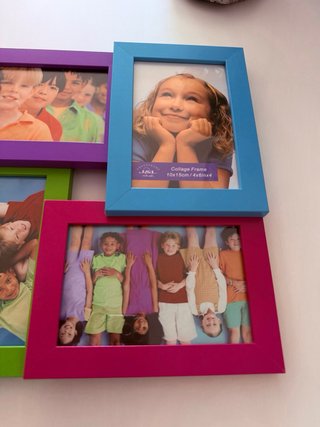 Pack 4 Marcos de Fotos Colores