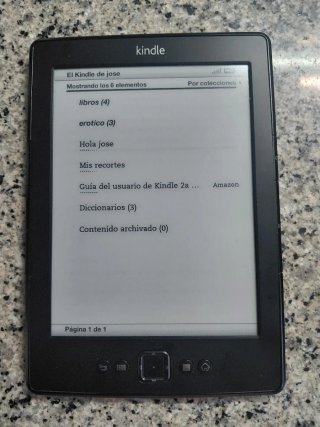 Libro electrónico Amazon Kindle Wi-Fi