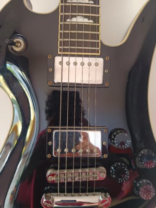 B.C.Rich Mockingbird Guitarra Eléctrica Negra
