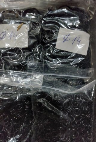 Ganchos "G", Reguladores y Arandelas Lencería NUEV