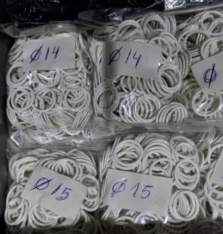 Ganchos "G", Reguladores y Arandelas Lencería NUEV