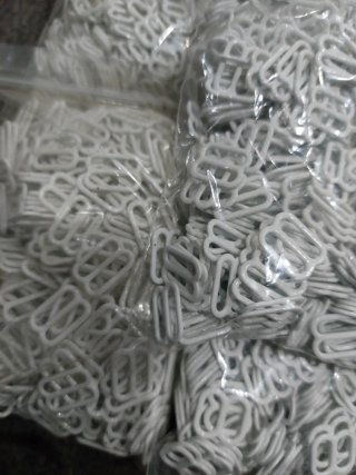 Ganchos "G", Reguladores y Arandelas Lencería NUEV